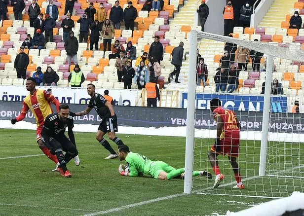 Kartal Malatya'da 2 puan bıraktı! Öznur Kablo Yeni Malatyaspor 1-1 Beşiktaş (MAÇ SONUCU-ÖZET)-7