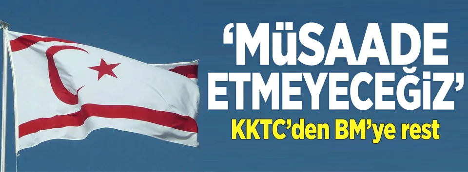 KKTC’den BM’ye rest