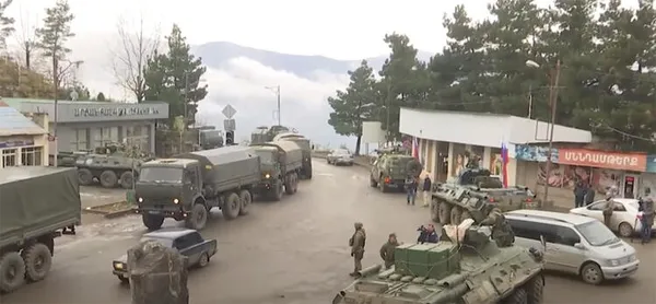 Son dakika: Dağlık Karabağ'da Rus askerinden tepki çeken hareket! Uluslararası hukuku hiçe sayarak Ermenistan'ın...-6