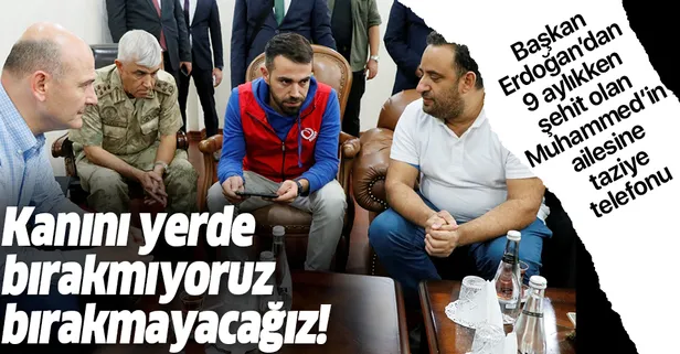 Başkan Erdoğan: 9 aylık Muhammed'in kanını yerde bırakmayacağız