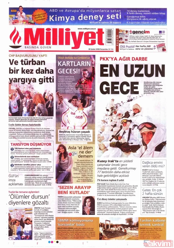 Bu günlere kolay gelinmedi! İşte 2008'de başörtüsüne karşı atılan utanç manşetleri - 10