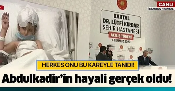 Başkan Erdoğan’ın canlı yayında sohbet ettiği çocuğun babası: Abdulkadir’imizin hayali gerçekleşti