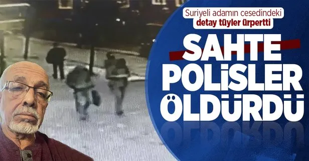 İstanbul’da dehşet gecesi! Sahte polisler hırsızlık için girdikleri evde Suriyeli Ahmad Rafik Olabi’yi bıçaklayarak öldürdü