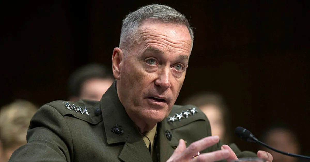 ABD Genelkurmay Başkanı Orgeneral Joseph Dunford resmen itiraf etti! "PYD/PKK'yı eğitiyoruz"