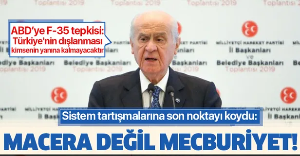 Son dakika: MHP lideri Devlet Bahçeli'den flaş Cumhurbaşkanlığı Hükümet Sistemi açıklaması