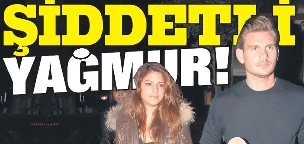 Şiddetli yağmur!