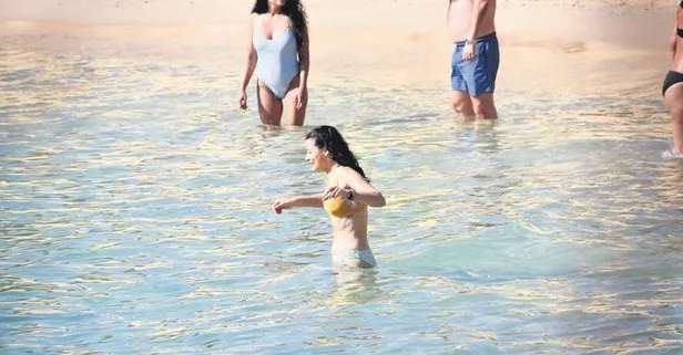 Müjde Uzman’dan tek başına tatil!