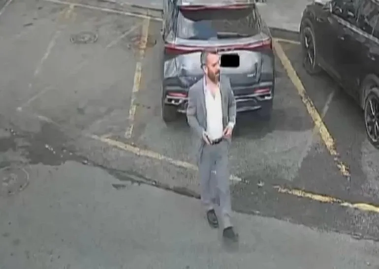 Serkan Çiçek kameraya yakalandı. (AA)