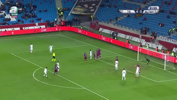 Trabzonspor 4-1 Altay | MAÇ ÖZETİ İZLE