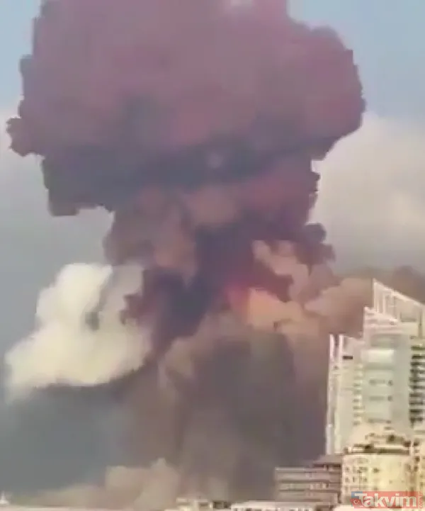 Beyrut'ta şiddetli patlama! Ortalık savaş alanına döndü... - 5