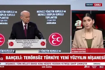 Devlet Bahçeli'den terörsüz Türkiye mesajI