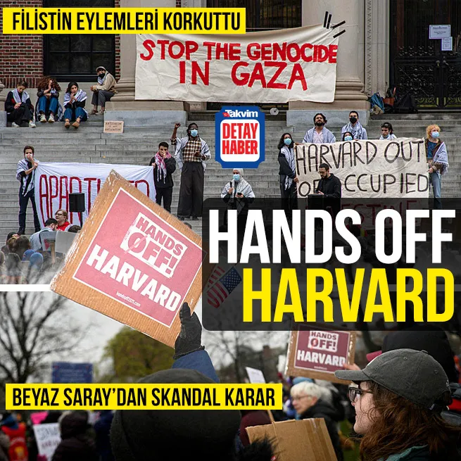 Beyaz Saray’dan skandal karar: Harvard’a Filistin engeli