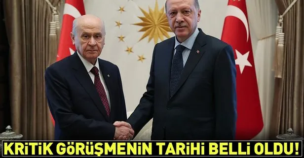 Son dakika... Erdoğan-Bahçeli görüşmesinin tarihi belli oldu