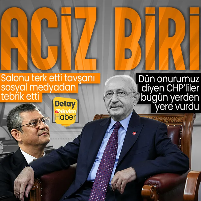 CHPnin yeni genel başkanı Özür Özeli sosyal medyadan tebrik eden Kemal Kılıçdaroğlunu yerden yere vurdular: Aciz biri