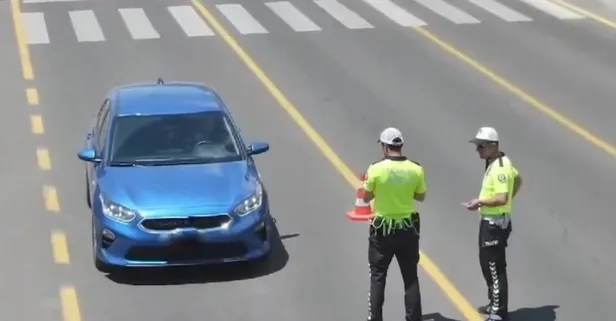 Trafikte son bir haftanın Z raporu: 535 bin 705 araca/sürücüye işlem