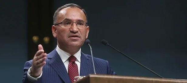 Bozdağ: Büyük bir edepsizlik, ahlaksızlık ve terbiyesizliktir