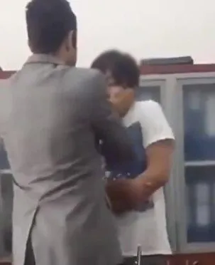 Öğrenciye şiddet uygulayan müdür yardımcısı açığa alındı, dava açıldı-1