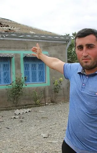 Çatışmaların fitilini ateşleyen Ermenistan ordusu sivilleri hedef alıyor