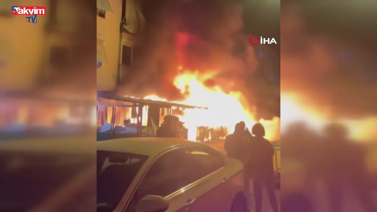 Antalya'da korkunç yangın: 1 ölü, 2 yaralı!