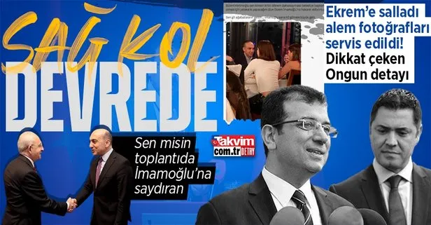 Ekrem İmamoğlu'na hakaret eden Bülent Kerimoğlu'nun alem fotoğrafları servis edildi! Dikkat çeken Murat Ongun detayı