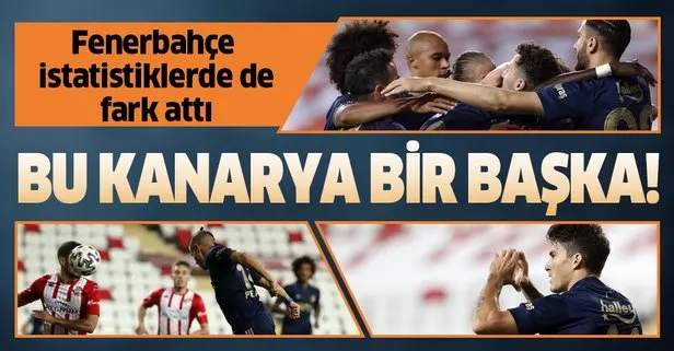 Fenerbahçe Antalyaspor’u yenerken istatistik olarak da rakibini ezdi! 53 gol girişimi 45 orta 28 şut