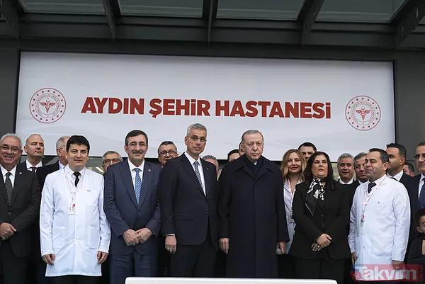 Aydın'a sağlık üssü: Başkan Erdoğan Şehir Hastanesi'nin açılışını yaptı - 6