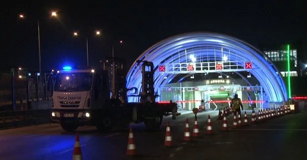 Avrasya Tüneli ve bazı yollar trafiğe kapatıldı