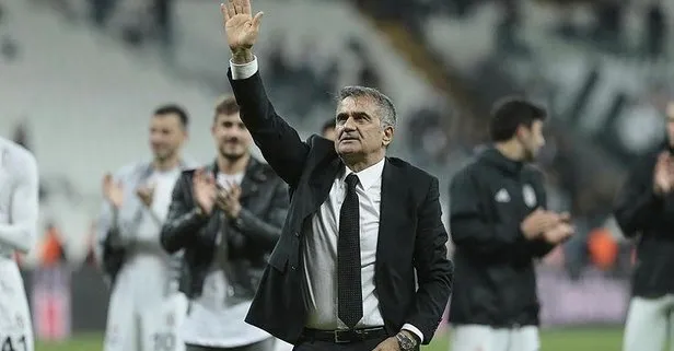 Şenol Güneş Beşiktaş’a veda etti