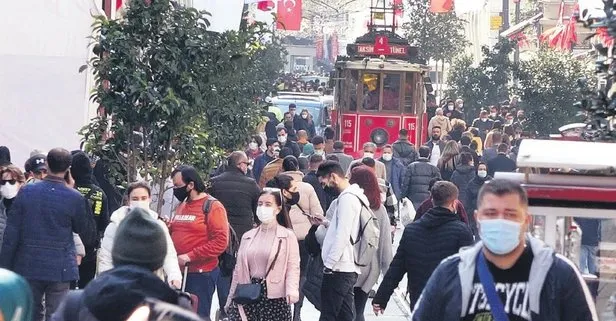 Ya İstiklal ya ölüm! İstiklal Caddesi yaşanan kalabalık nedeniyle kapatıldı Koronavirüs haberleri