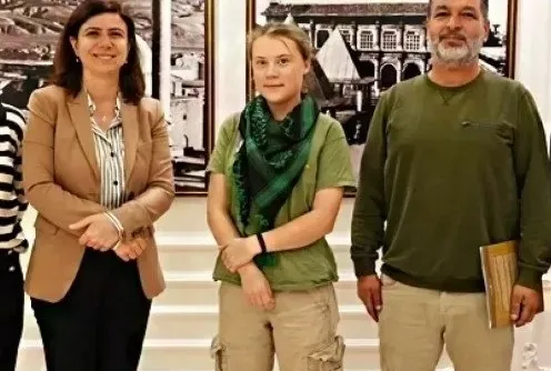 Terörist Greta’dan alçak paylaşım
