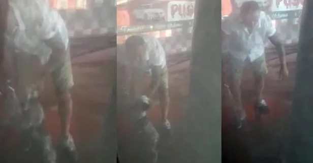 Son dakika: İzmir’deki oto yıkamacıda yavru köpeğe işkence saniye saniye kamerada