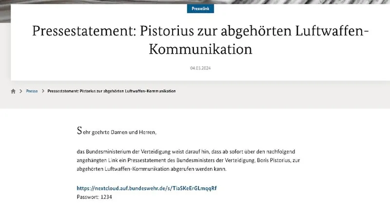 almanyada-bundeswehr-sizintisinin-ardindan-yeni-skandal-savunma-bakanliginin-verileri-dunyaya-acik-sifre-1234-1709726489015.jpeg Almanya’da Bundeswehr sızıntısının ardından yeni skandal: Savunma Bakanlığının verileri dünyaya açık! Şifre: 1234-2