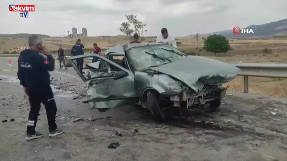 Çekerek'te trafik kazası 1 ölü 3 yaralı