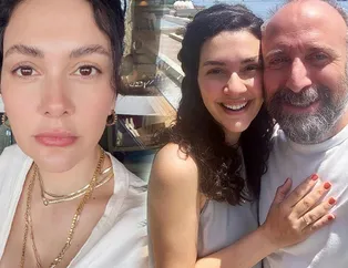 Bergüzar Korel karnı burnunda bikinili poz verdi ünlülerden mesaj yağdı! İşte 'erkek gebeliği daha zordu' diyen Bergüzar'ın tatil pozu