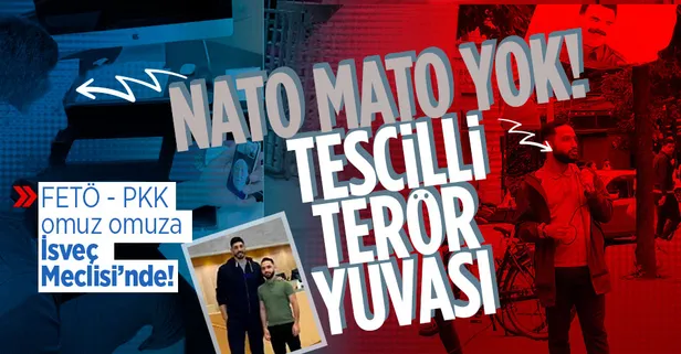 Siz NATO'yu unutun! FETÖ'cü Enes Kanter ile PKK destekçisi Daniel Riazat İsveç Meclisi'nde buluştu