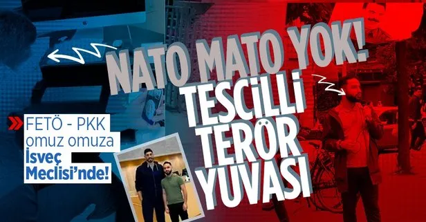 Siz NATO’yu unutun! FETÖ’cü Enes Kanter ile PKK destekçisi Daniel Riazat İsveç Meclisi’nde buluştu