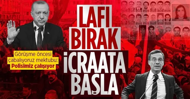 Son dakika: Başkan Erdoğan-Başbakan Kristersson görüşmesi öncesi İsveç'ten Türkiye'ye mektup: Terörle polisimiz çalışmalarını artırdı