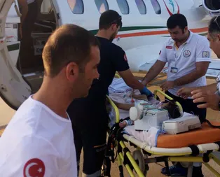 Ambulans uçak, Sevgi bebek için havalandı