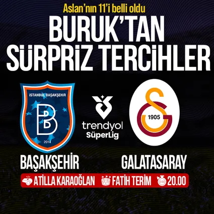 Galatasaray'ın ilk 11'i belli oldu!