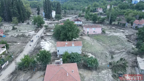 Sel felaketinin yaşandığı Kastamonu Bozkurt'ta çalışmalar sürüyor! Göktürk-1 Keşif Uydusu bölgeyi görüntüledi - 6