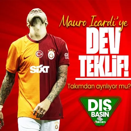 Icardi’ye dev teklif! Galatasaray taraftarını üzecek haber