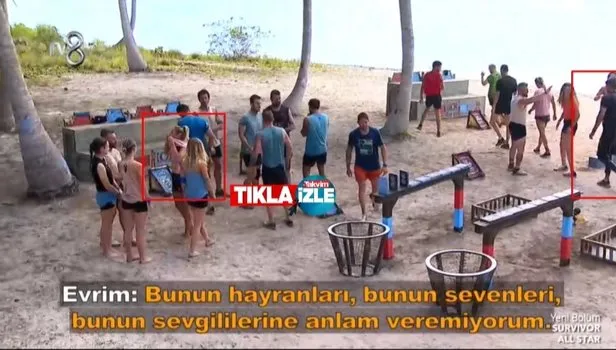 Survivor'da öfke patlaması! Evrim Barış'ın hayranları ve eski sevgililerini yaftalayıp Nisa Ogeday aşkını ifşaladı
