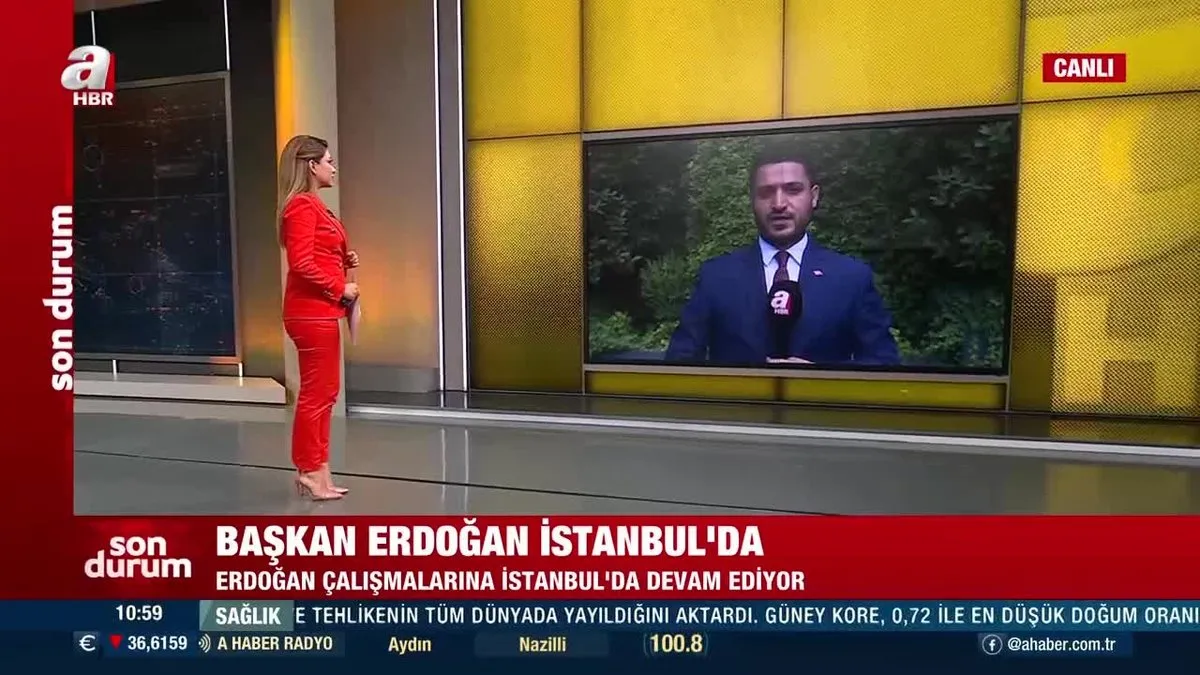 Başkan Erdoğan İstanbul'da