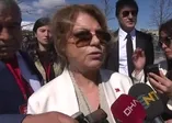 Eski Başbakan Tansu Çiller Yenikapı'da