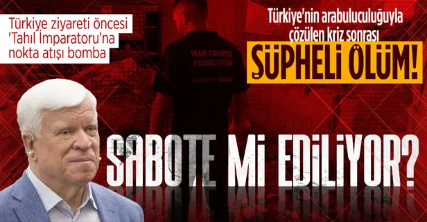 Türkiye'nin arabulucuğu ile çözülen "Tahıl krizi" sonrası Ukrayna'da şüpheli ölüm! Tahıl Kralı Vadaturskiy Türkiye ziyareti öncesi öldürüldü