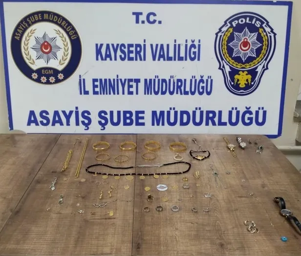Ankara'da çaldılar Kayseri'de yakalandılar: 75 parça ele geçirildi!-3