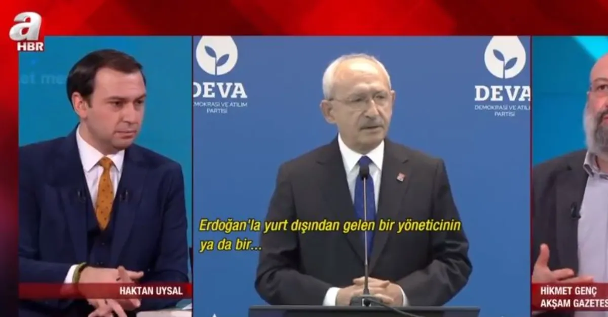 Akşam Gazetesi Yazarı Hikmet Genç A Haber'de konuştu: Kılıçdaroğlu ekibi tarafından sürekli kandırılıyor