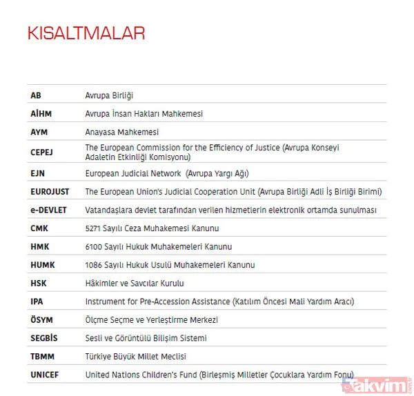 Çalışmalar Kapsamında Ab, Avrupa Konseyi, Venedik Komisyonu Ve Diğer Uluslararası Kuruluşların Rapor Ve Değerlendirmeleri İle Avrupa İnsan Hakları Mahkemesi...