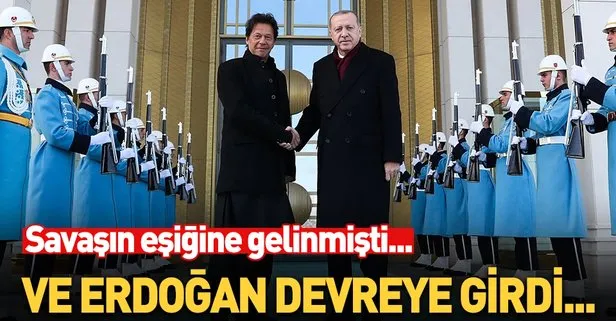 Son dakika: Başkan Erdoğan, Pakistan Başbakanı İmran Han ile görüştü