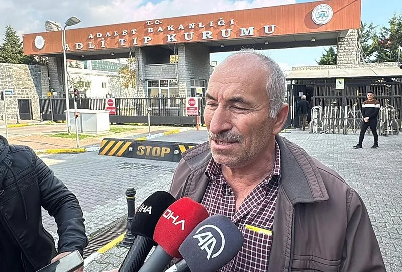 Çiğdem Böcek'in babası Mustafa Çelik (AA)